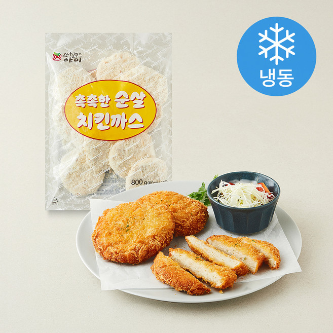 야미푸드 촉촉한 순살 치킨가스 10개입 (냉동), 800g, 1개
