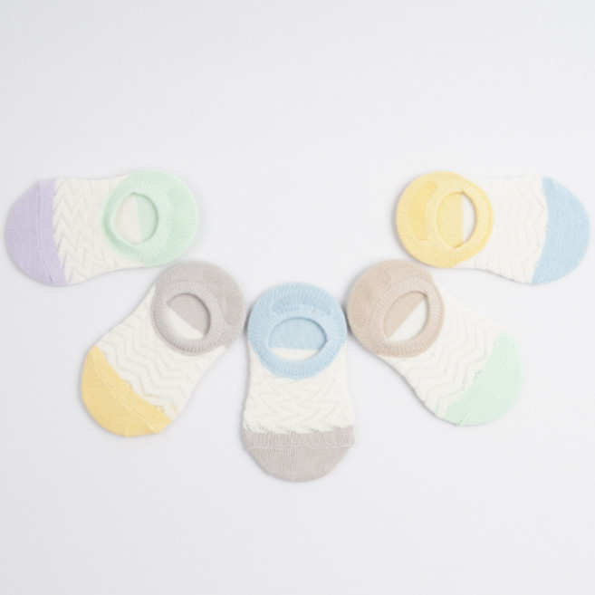 비바세븐 아동용 버블 망사 덧신 5종 세트