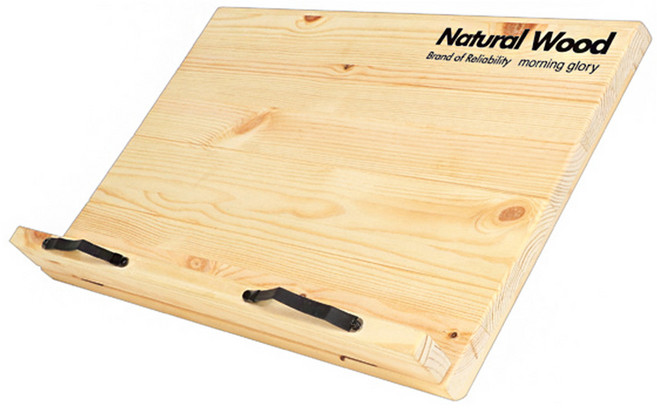 모닝글로리 New 원목 독서대, 베이지