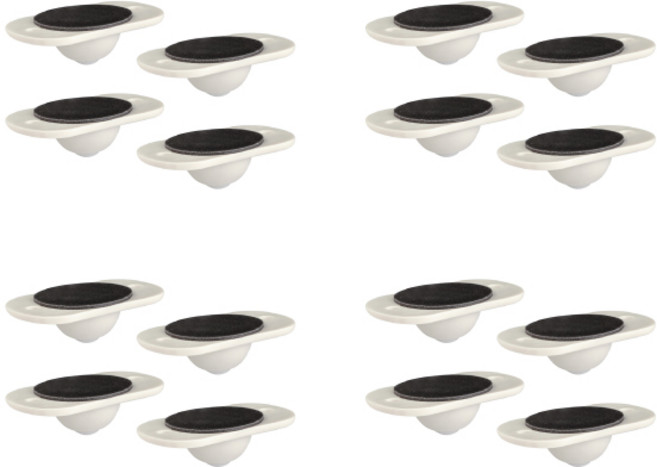 아리코 간편한 부착식 미니 보조바퀴 롤러 4p, 4개