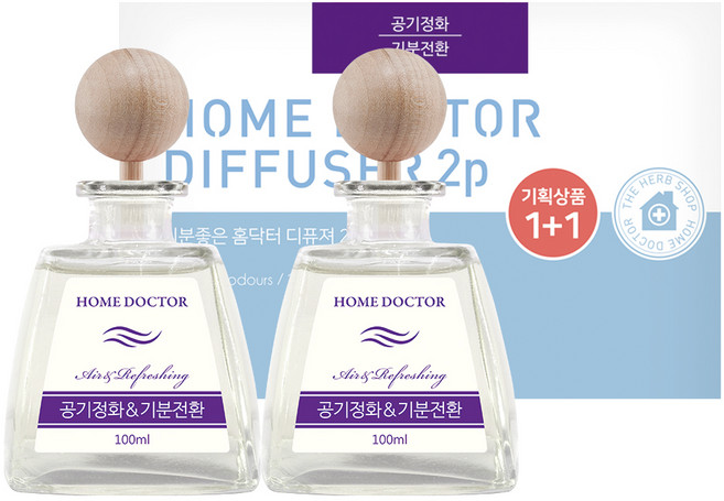 THE HERB SHOP Home Doctor 擴香, 空氣淨化&轉換心情, 200ml, 1個