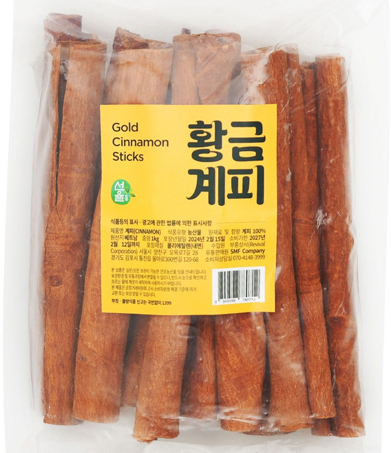 자연공방선율 황금 계피, 1개, 1kg