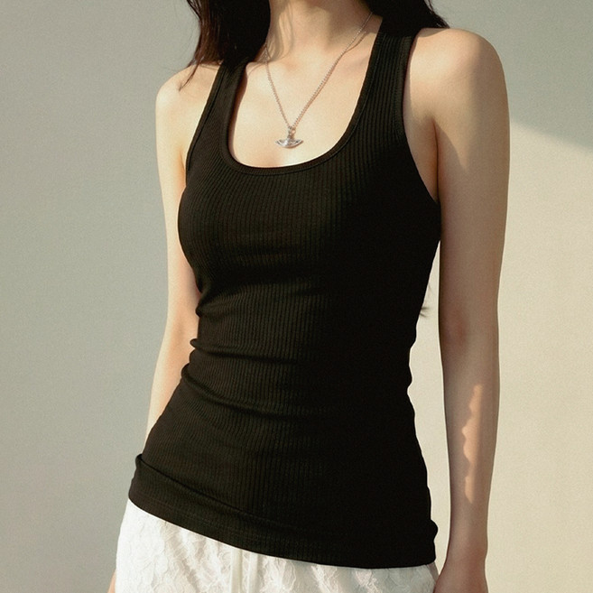 女款長版繞頸背心 TS02