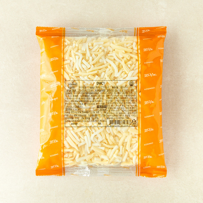 코다노 DMC1 슈레드 토핑용, 800g, 1개, 1개입