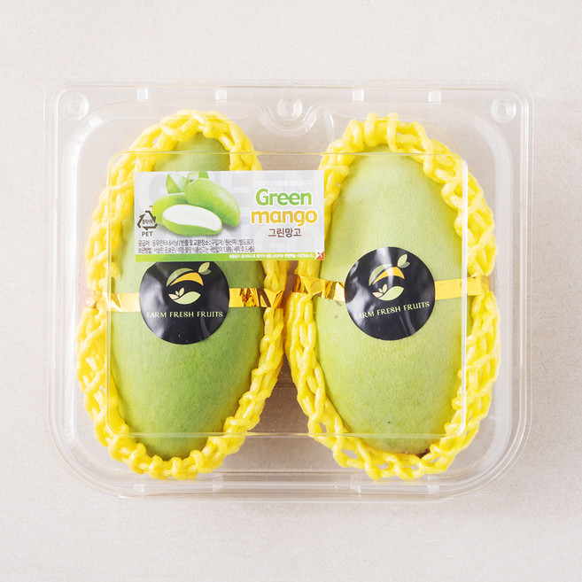 더달 태국산 그린 망고 2개입, 600g, 1개