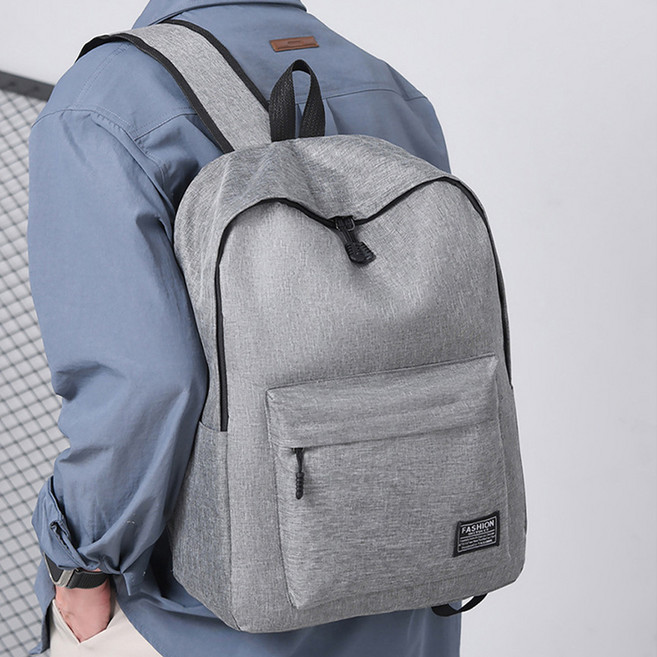 엘쏘 패션패치 디자인 심플 데일리 학생 비즈니스 여행용 데일리 백팩