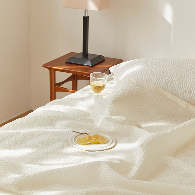 마틸라 클래식썸머 시어서커 여름 홑이불, 퓨어밀크