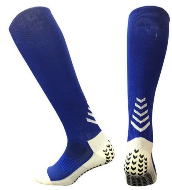 HnEx 장목 논슬립 스포츠양말, 블루, 1개