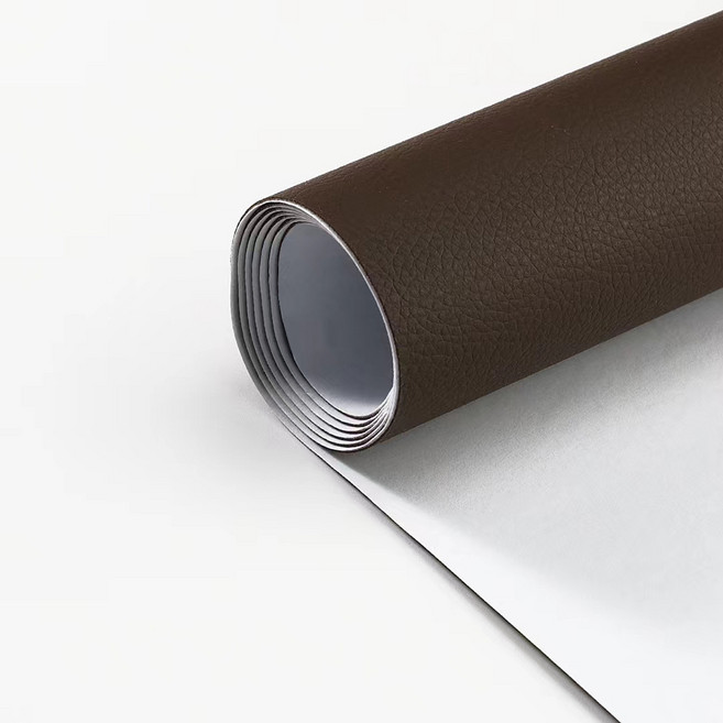 다용도 수선 리폼 가죽 스티커, 브라운