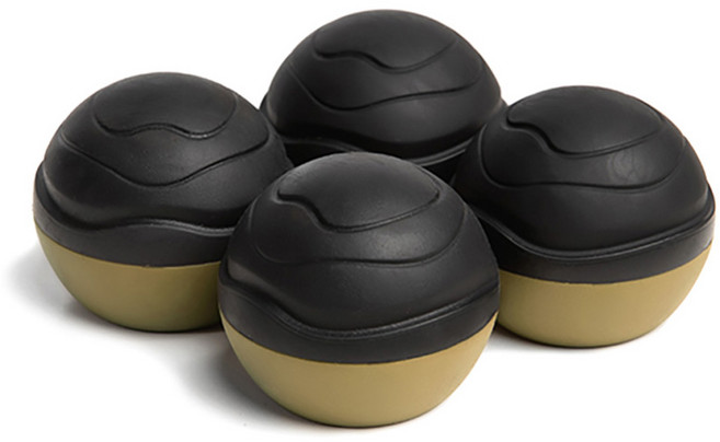 체어서퍼 코트핏 의자 발커버 타입2 4p, 코요테 탄 투톤, 1세트