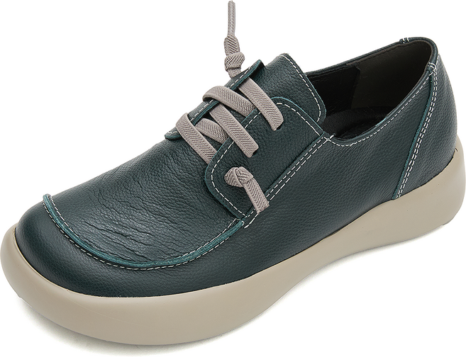 GISSE Jshoe 女款皮革舒適鞋 4cm