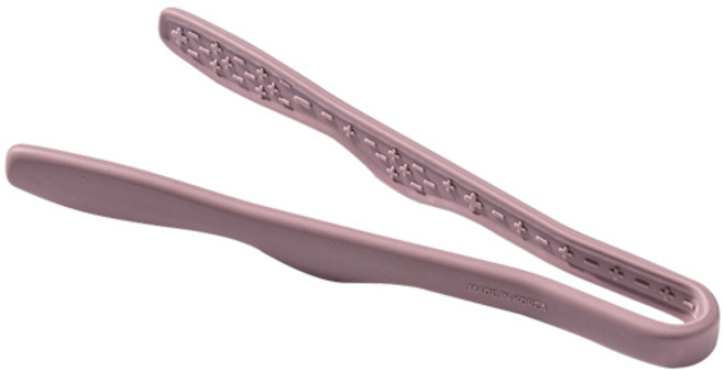 Kitchen Factory 莫蘭迪色矽膠料理夾, 粉色, 1個