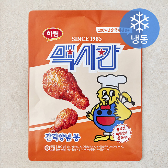 맥시칸 갈릭양념 봉 (냉동), 300g, 1개