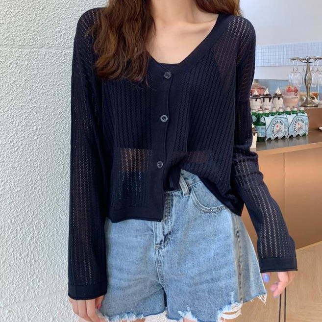 MarketA 女款 Joy 夏季透膚開襟衫 T25SS3-A2032