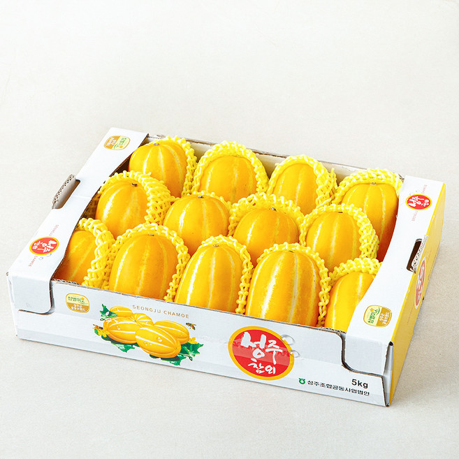 성주 당도선별 참외, 1개, 5kg(10~15입)