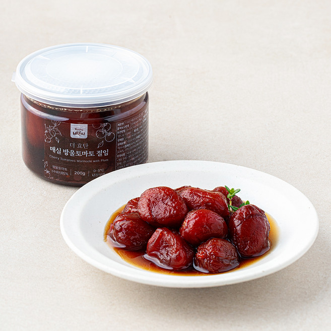 바른씨 더 효탄 매실 방울토마토 절임, 200g, 1개