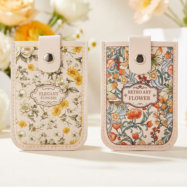 버블리데이 플라워 슬림 카드지갑 2종 세트