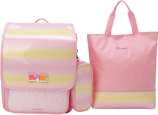 베네통키즈 블링란도셀 책가방 + 필통 + 보조가방 세트 SETQCBGP1411PKOS