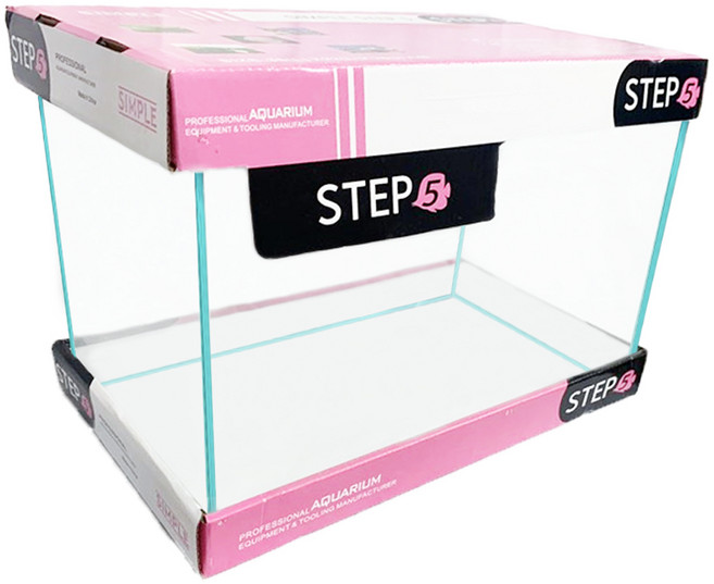 심플스텝 5 올디아망 직사각 오픈 어항, 1개