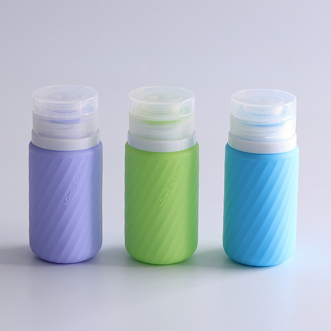 히지 실리콘 여행용 공병 60ml x 3종 세트, 1세트, B파스텔