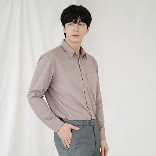 타운클로 남성용 에어플렉스 13컬러 7사이즈 링클프리 오버핏 셔츠