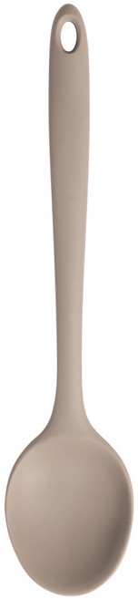 키친팩토리 파스텔 플래티넘 실리콘 이유식 멀티스푼, 다크베이지, 1개