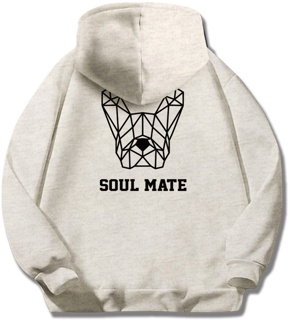 일루소 남녀공용 소울메이트 소프트 특양면 후드집업 자켓