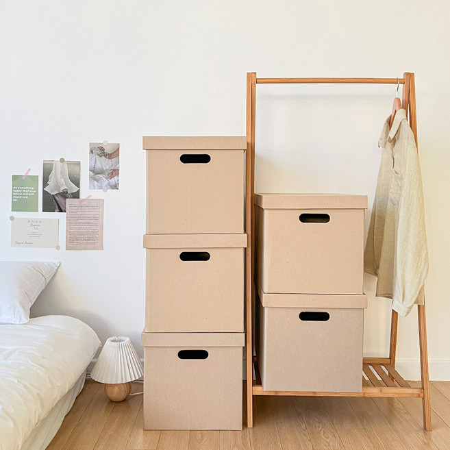 국내생산 종이트렁크 수납박스, 5개