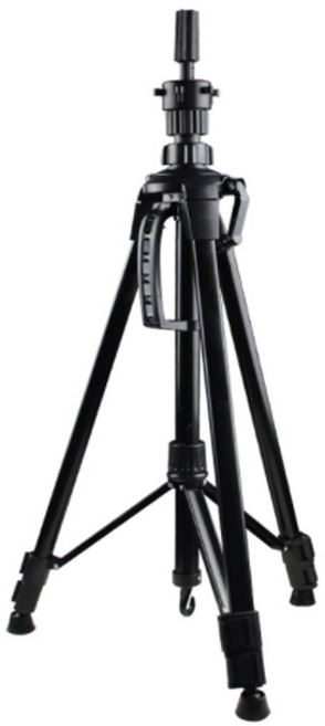 선동상사 연습용 삼각 미용 스탠드 헤어 가발 삼각대, 1개