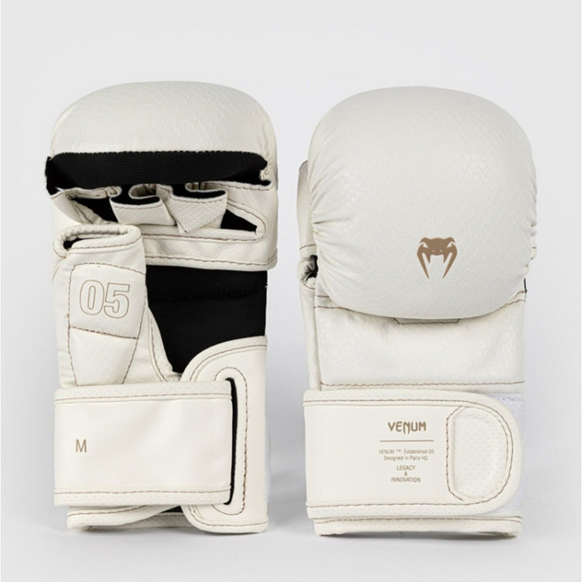 베넘 임팩트 에보 스케일 스파링 MMA 글러브 양손 세트, 아이보리, 1세트