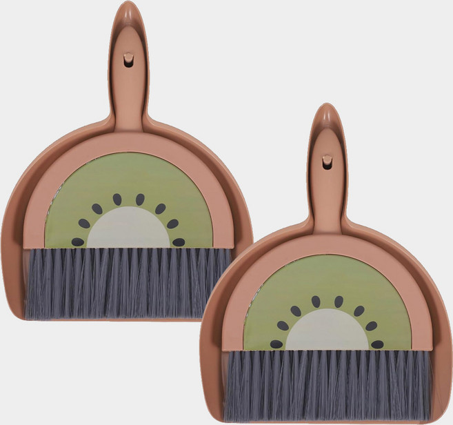 모나코올리브 미니 빗자루 세트 과일가게, 키위, 2세트