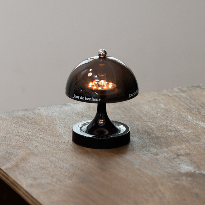 레나에너지 레터링 키노 미니 무드등 단스탠드 인테리어 조명, 블랙