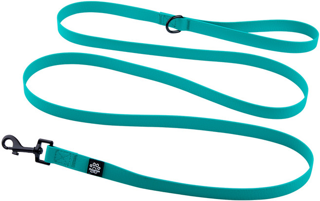 멍템 강아지 방수 리드줄 2m, 방수그린, 1개