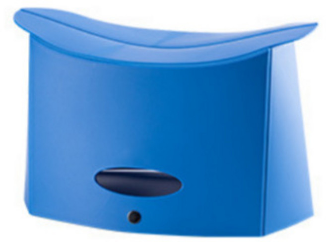 휴대용 접이식 초미니 폴더 의자, 블루