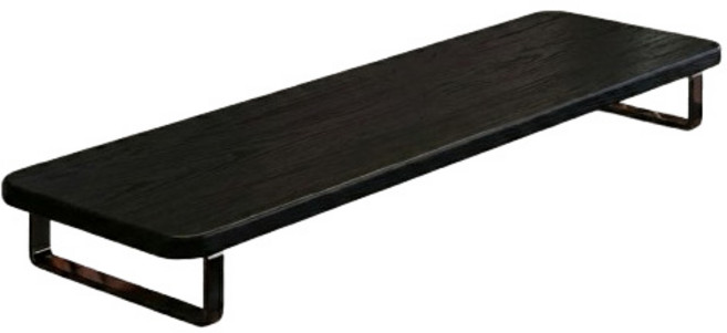 모드플러스 와이드 스틸 프레임 데스크테리어 60cm, 블랙