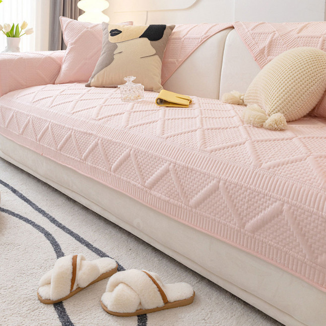 지앤와이 순면 파스텔 기계세탁 논슬립 소파패드