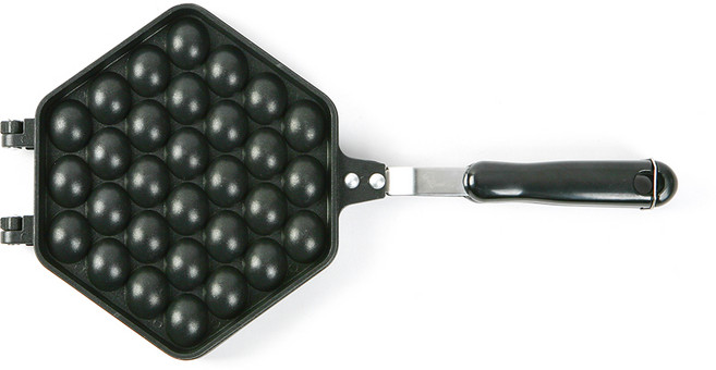 Cooking Plus 單柄不沾香港雙面雞蛋糕機, 1個, 21*39.5cm