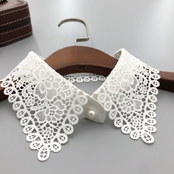 Sonio 蕾絲花朵假領子 ONE SIZE 42cm