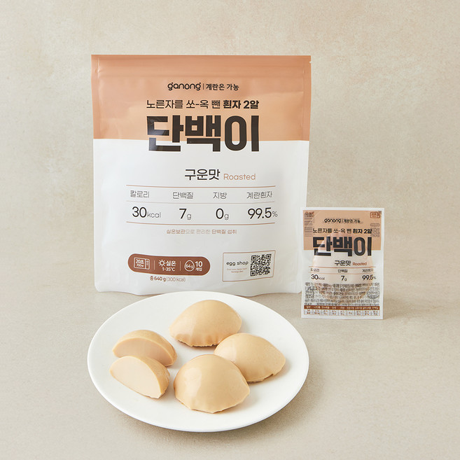 가농 단백이 구운맛 10구, 640g, 1개