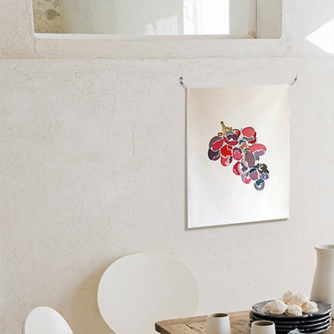 디어트리 패브릭 포스터, 37 포도