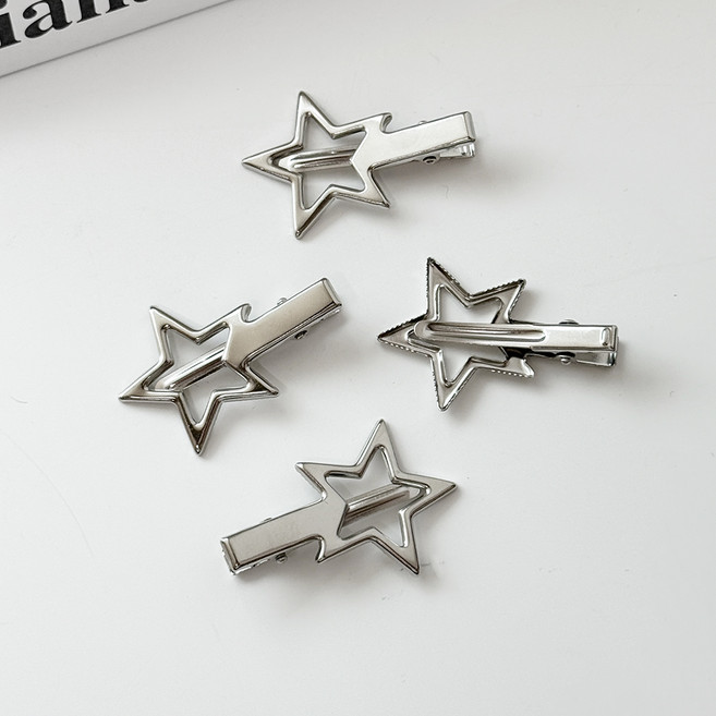 걸핀스 별빛 포인트 싱글 헤어 집게핀 1598 4p