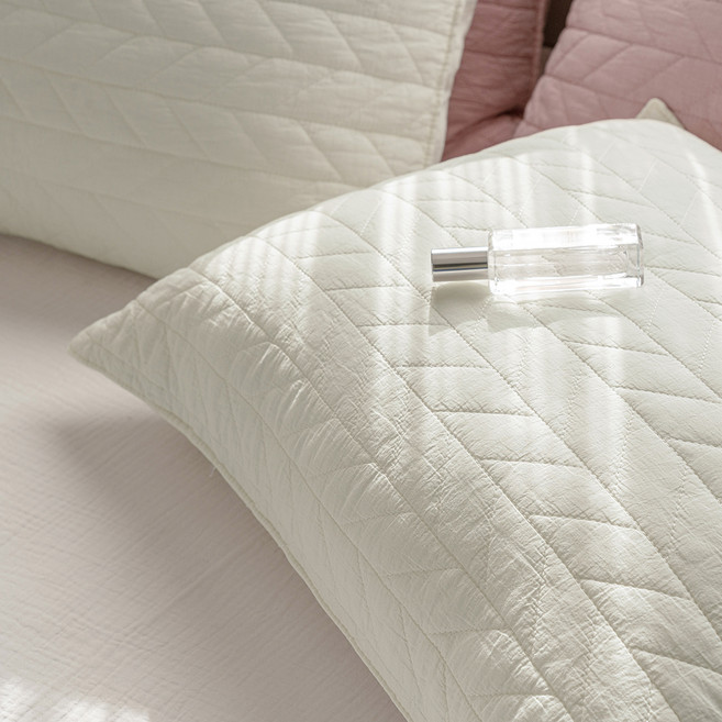 더자리 데일리 순면 피그먼트 워싱 베개커버