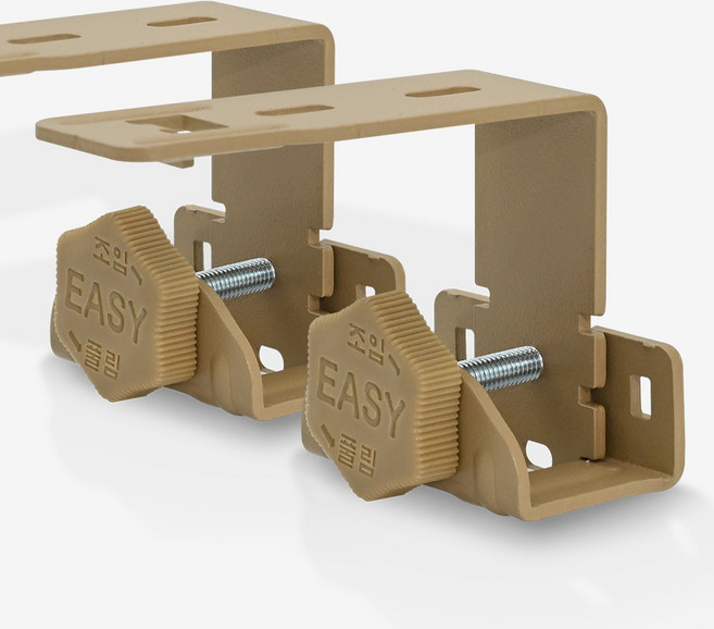 아라크네 블라인드 커튼 무타공 설치 올뉴 노노피스, 브라운, 2개