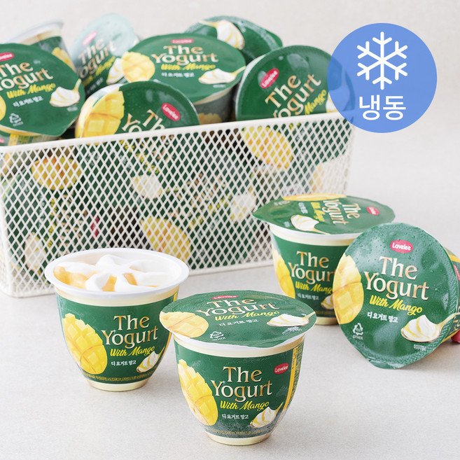 라벨리 디요거트 망고 (냉동), 180ml, 1개입, 24개