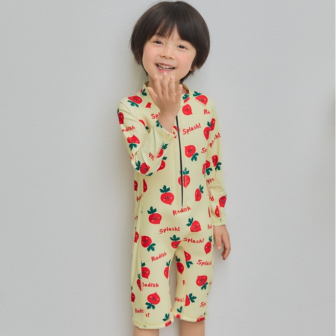 IAMBEBE 兒童用 Enfant 體溫保護連身 UV防護 寶寶紗 擋曬衣