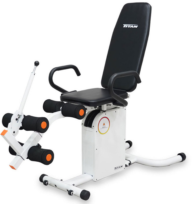 타이탄 리클라이너 가정용 전동거꾸리 방문설치, 화이트