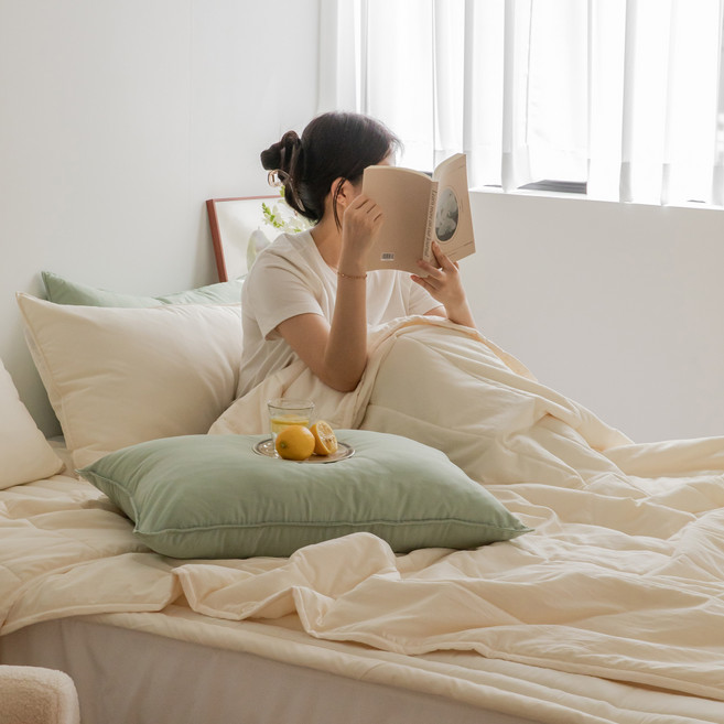 헬로우슬립 슬림 카스테라 차렵이불