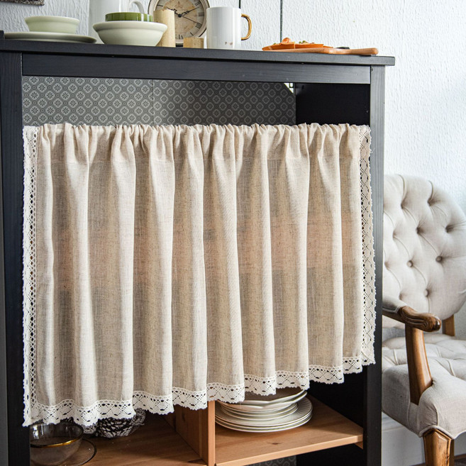 러빙랩 주방 가리개 칸막이 바란스 커튼