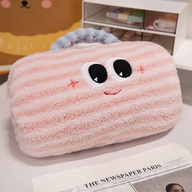 홈멧 낮잠 쿠션 엎드려 자는 낮잠 베개, 핑크