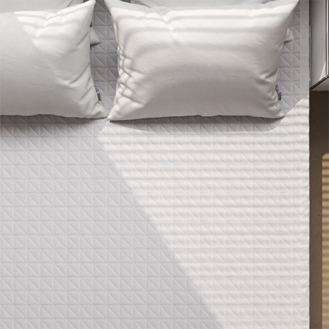 아망떼 아이스터치 풍기인견 침대패드, 플래티넘